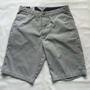 VOLCOM Men's Frickin Chino Gray Shorts Size 30
